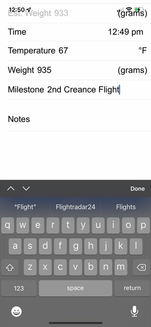 Type custom value